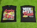 Black gunplay sleeveless shirt